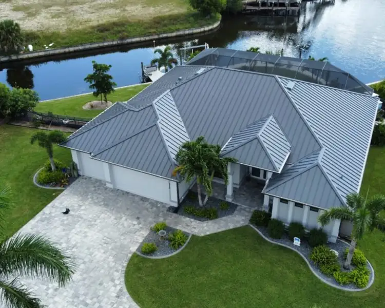 Metal roof replacement, Abacoa