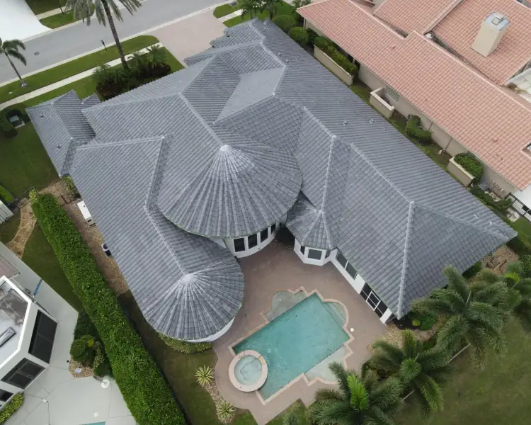 Tile roof replacement, Broken Sound