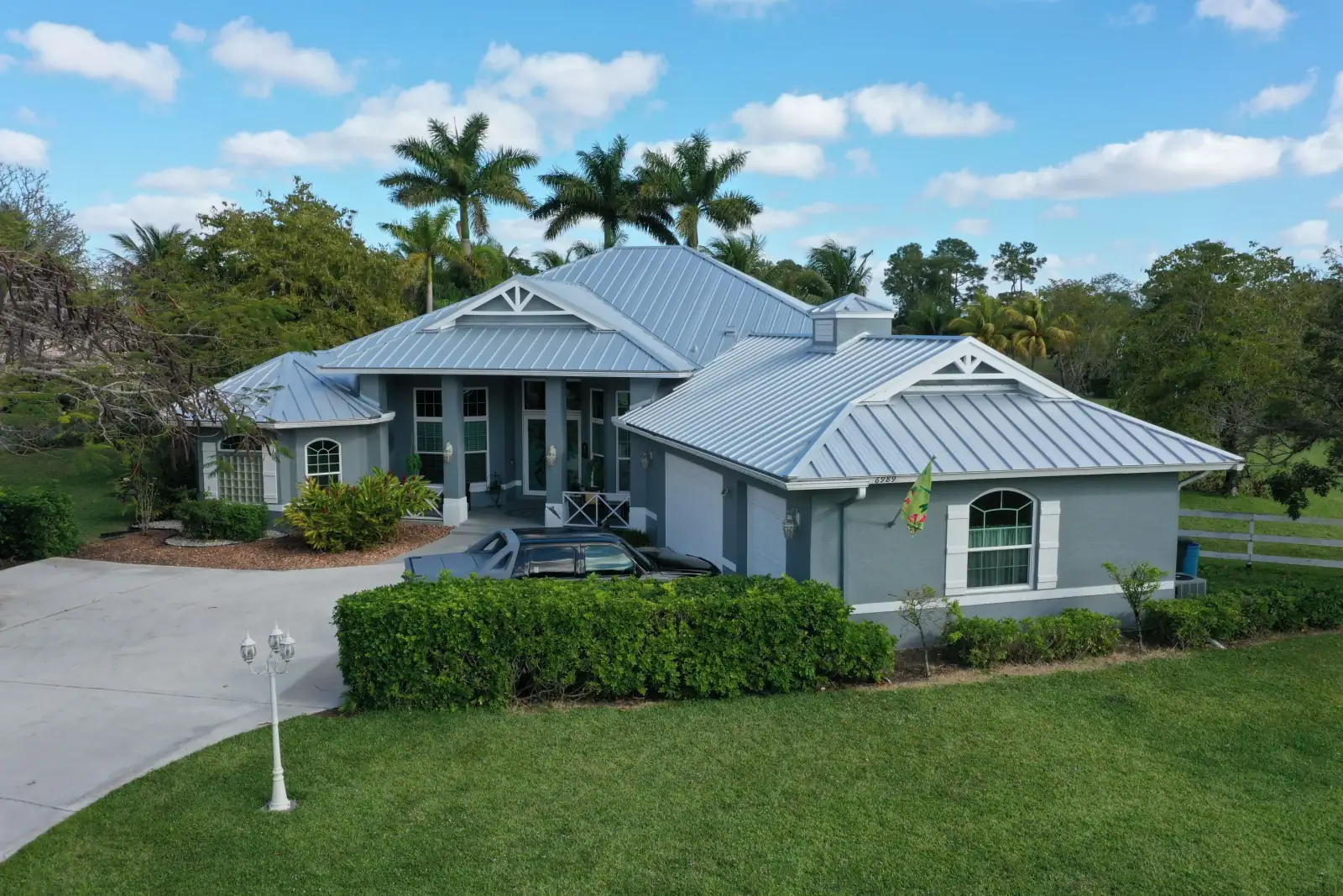 Metal roof replacement, Lake Worth West
