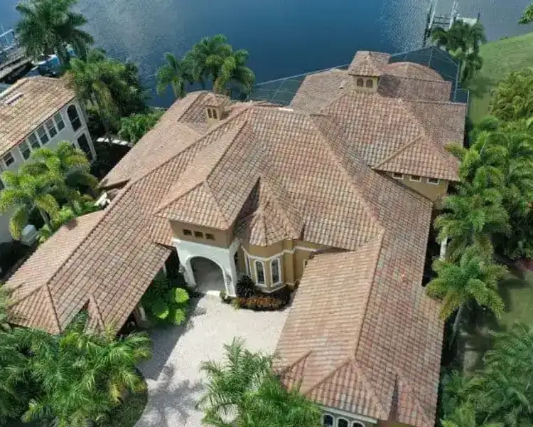 Tile roof replacement, Molsbee project